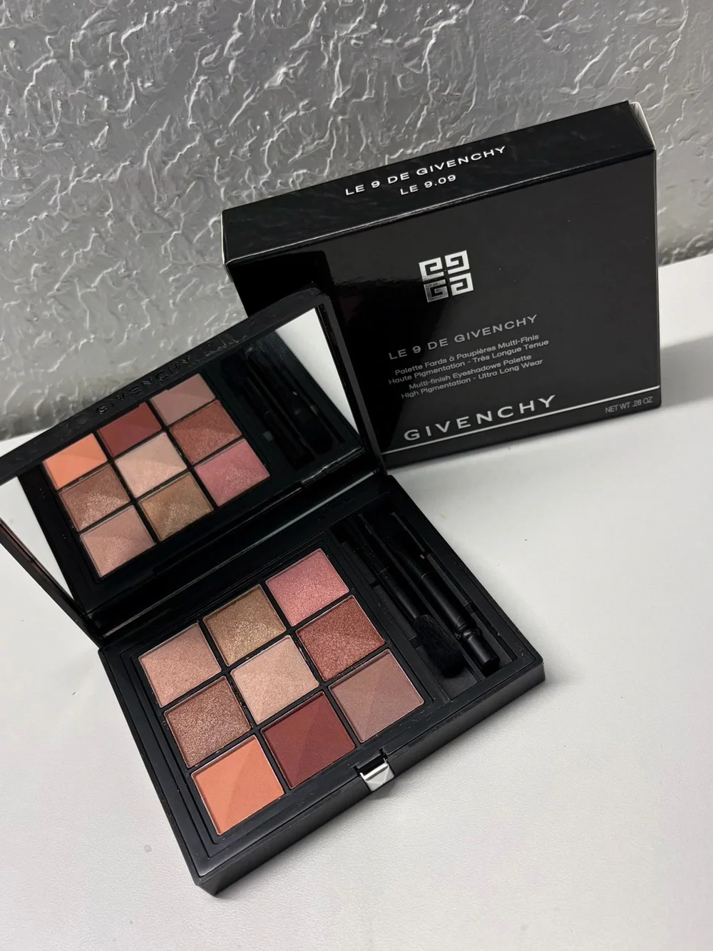 Givenchy Le 9 Eyeshadow Palette — Pink, Peach & Copper Nine-Color Set